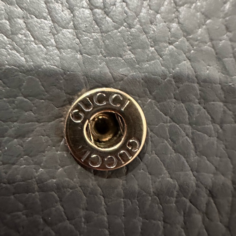 Gucci Dollar Calfskin Interlocking G Wallet On Chain with dustbag and COA - Picture 15 of 15
